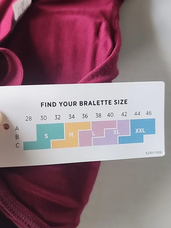 Jockey Soft Touch Lace Band Bralette, XL - Picture 8 of 8